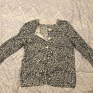 Leopard cardigan
